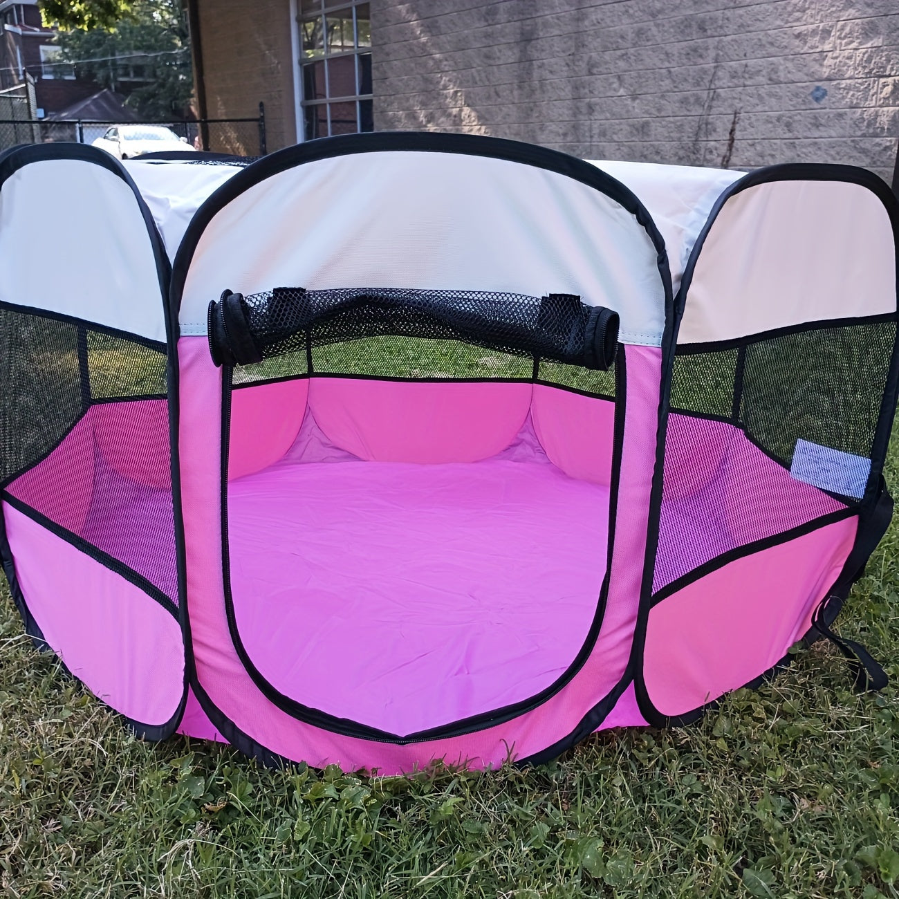 Spacious Outdoor Pet Tent and Playpen for Dogs and Cats