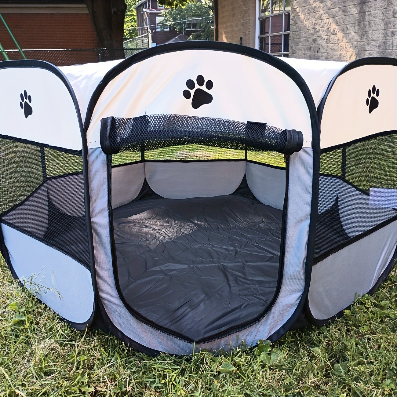 Spacious Outdoor Pet Tent and Playpen for Dogs and Cats