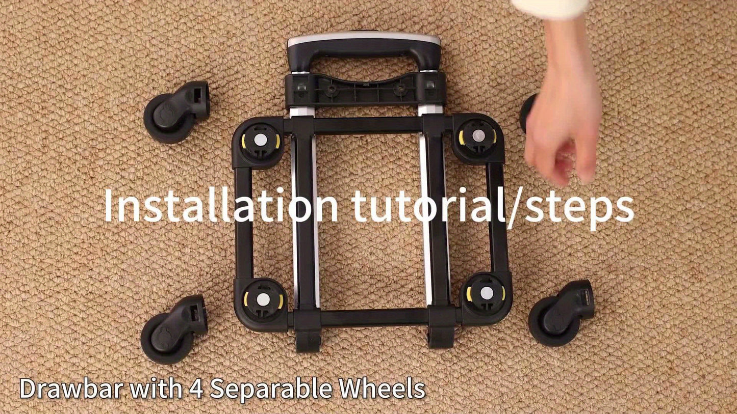 PETHAVEN Foldable Pet Travel Carrier with Stroller Design