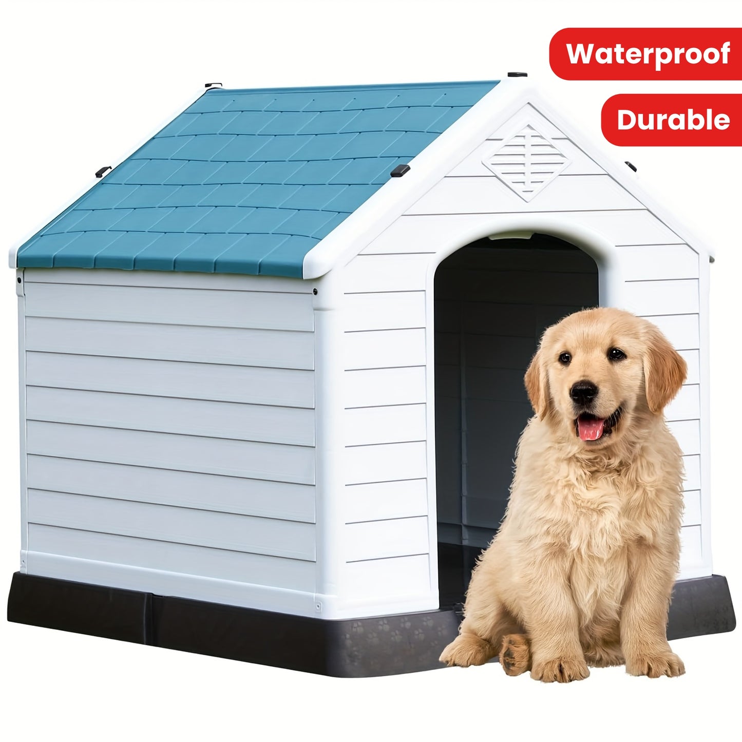 Durable Waterproof Dog Shelter for Outdoor Comfort and Protection
