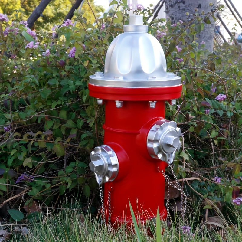 Large Fire Hydrant Resin Dog Urinal Training Toy Ornament