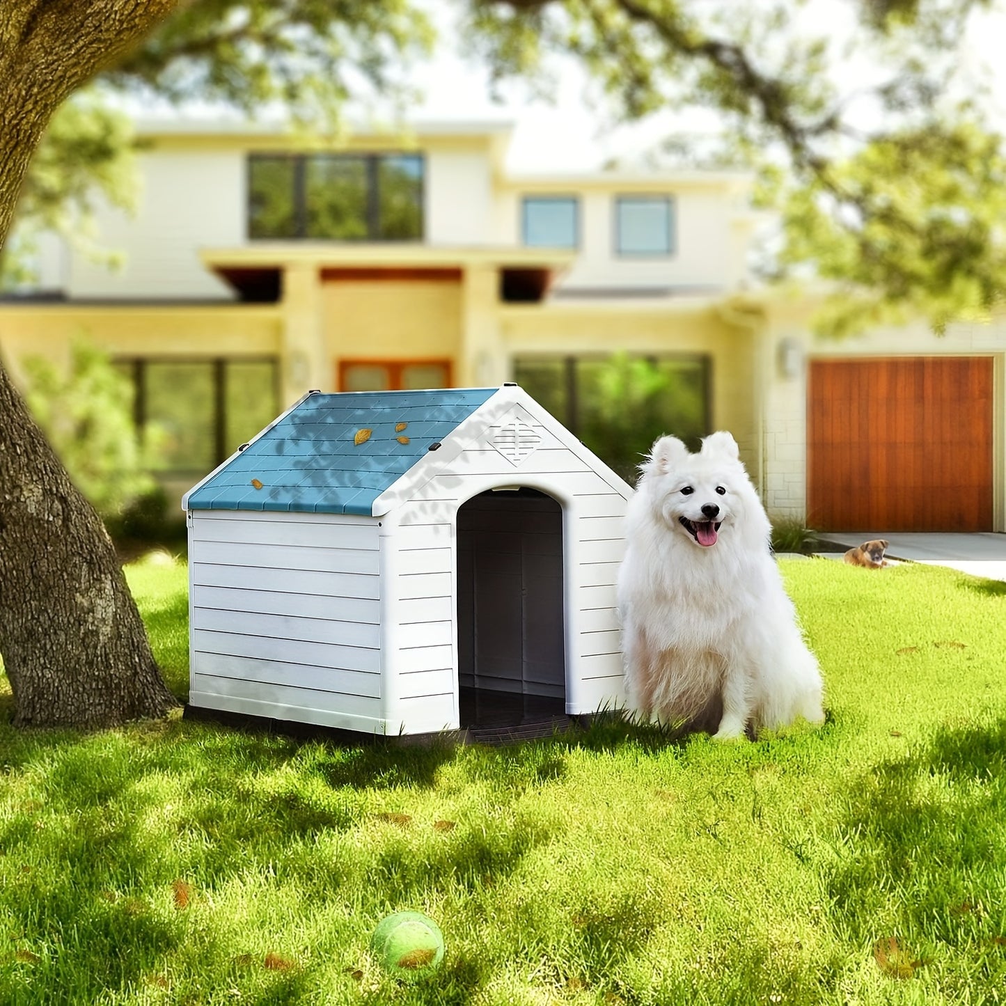 Durable Waterproof Dog Shelter for Outdoor Comfort and Protection
