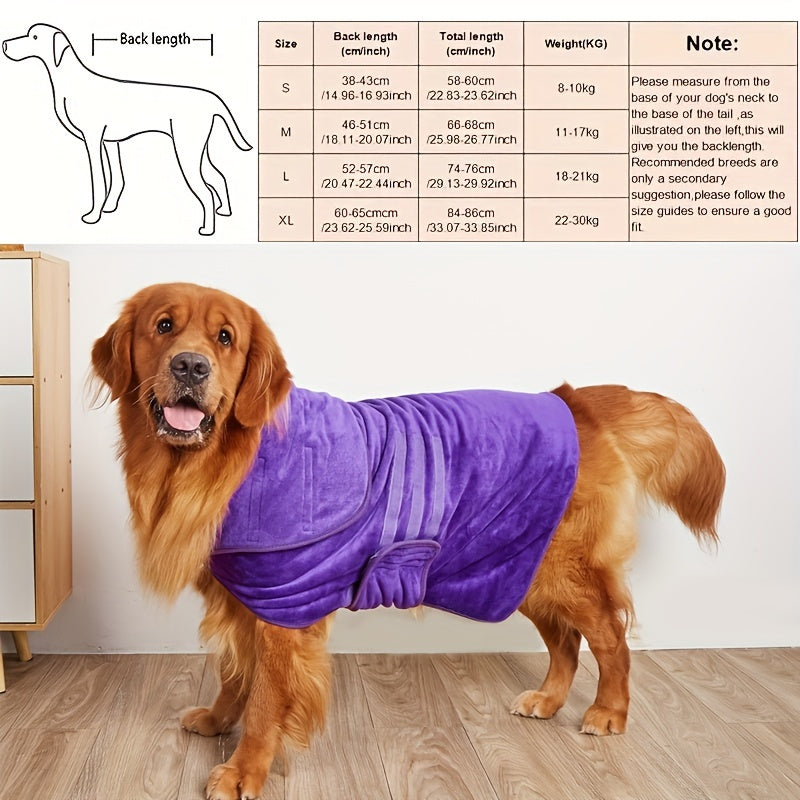 Luxury Pet Bath Towel for Quick Drying and Comfort