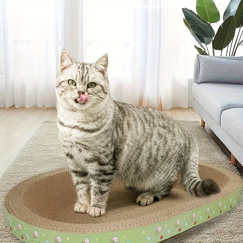 Durable Cat Scratcher Mat Set for Play and Relaxation