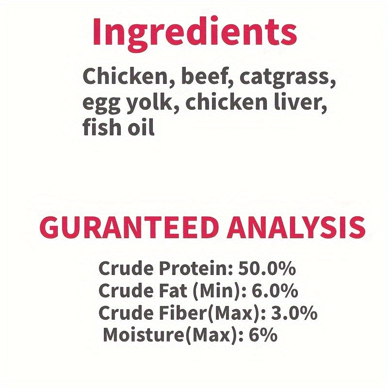Freeze-Dried Catgrass Stick 30 Roots Instant Cat Snack