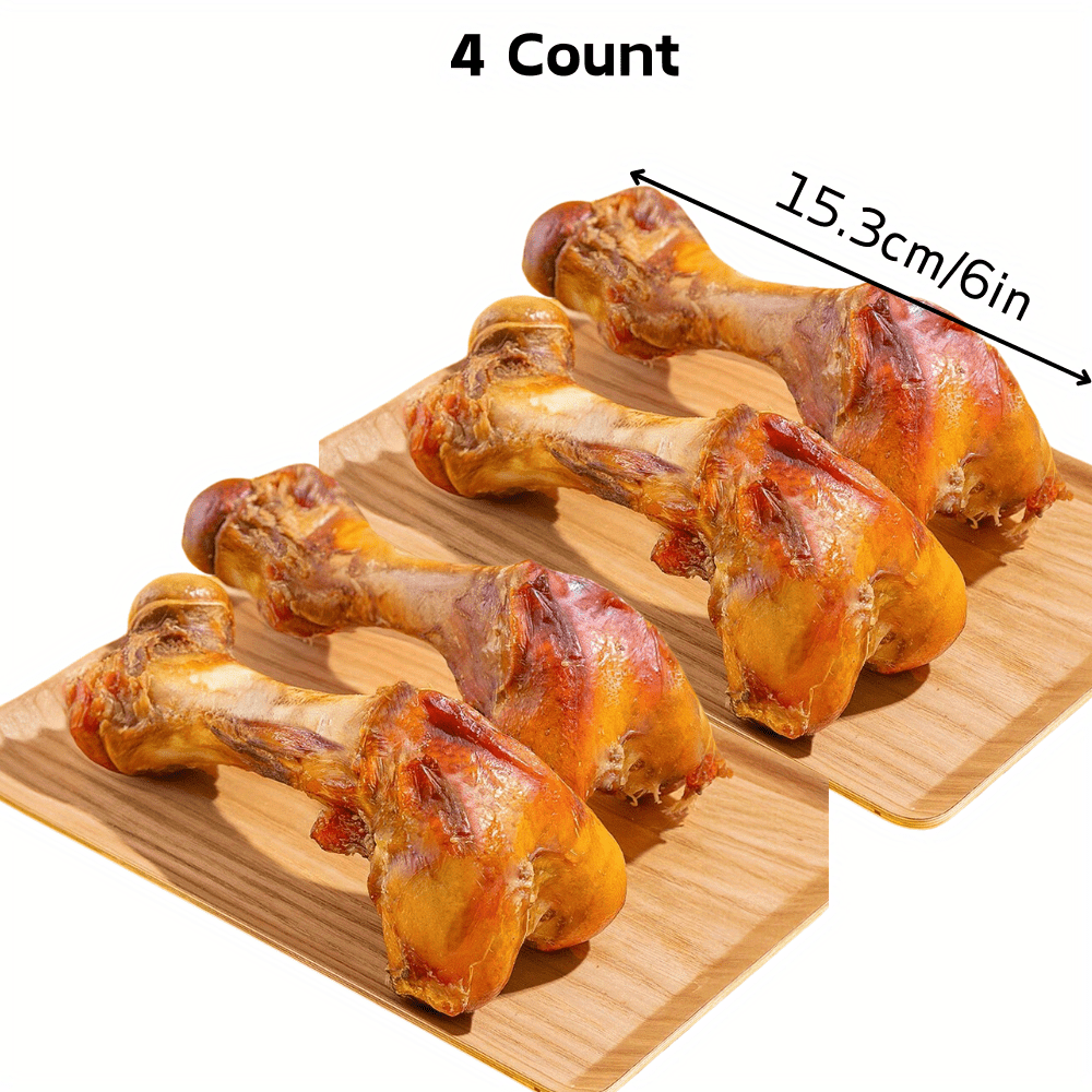 Natural Beef Dog Bones Tough Chew Toys for Aggressive Chewers