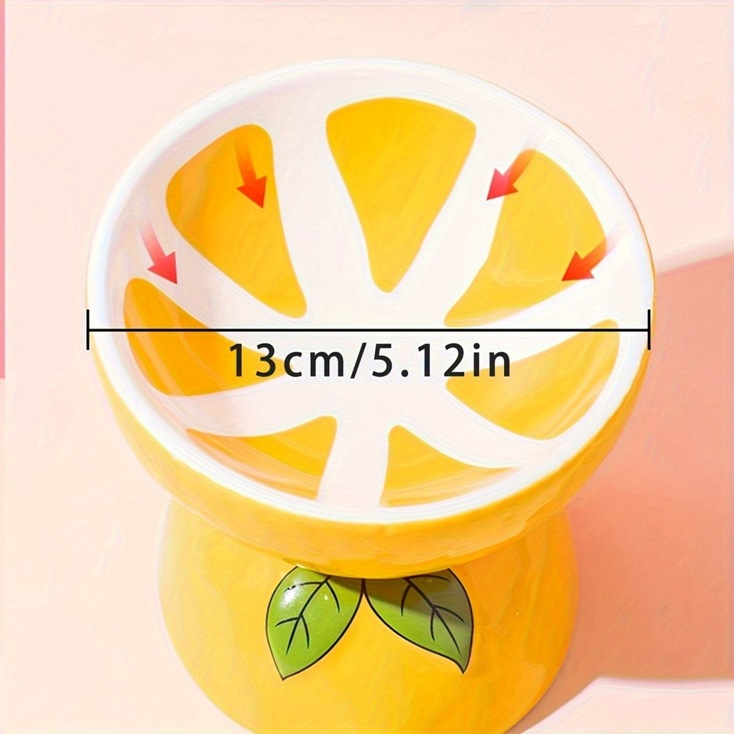Random Two-Piece Set of Cat Bowls with Anti-Tipping Design