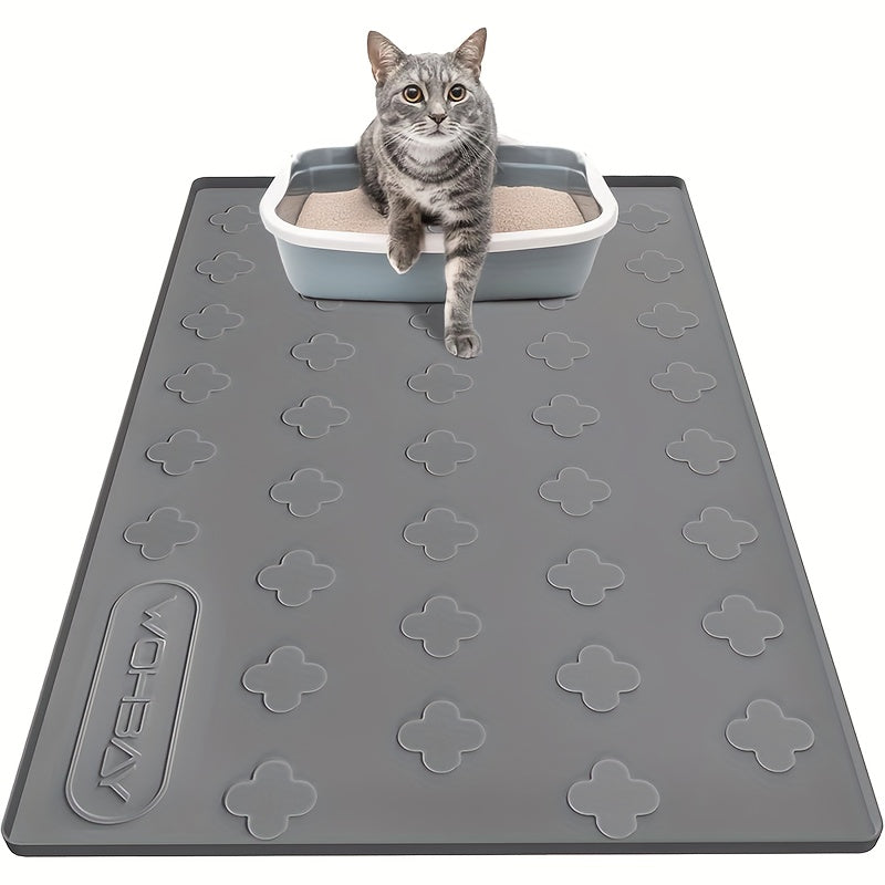 Silicone Cat Mat 3-in-1 Washable Non-Slip XXL Food Mat