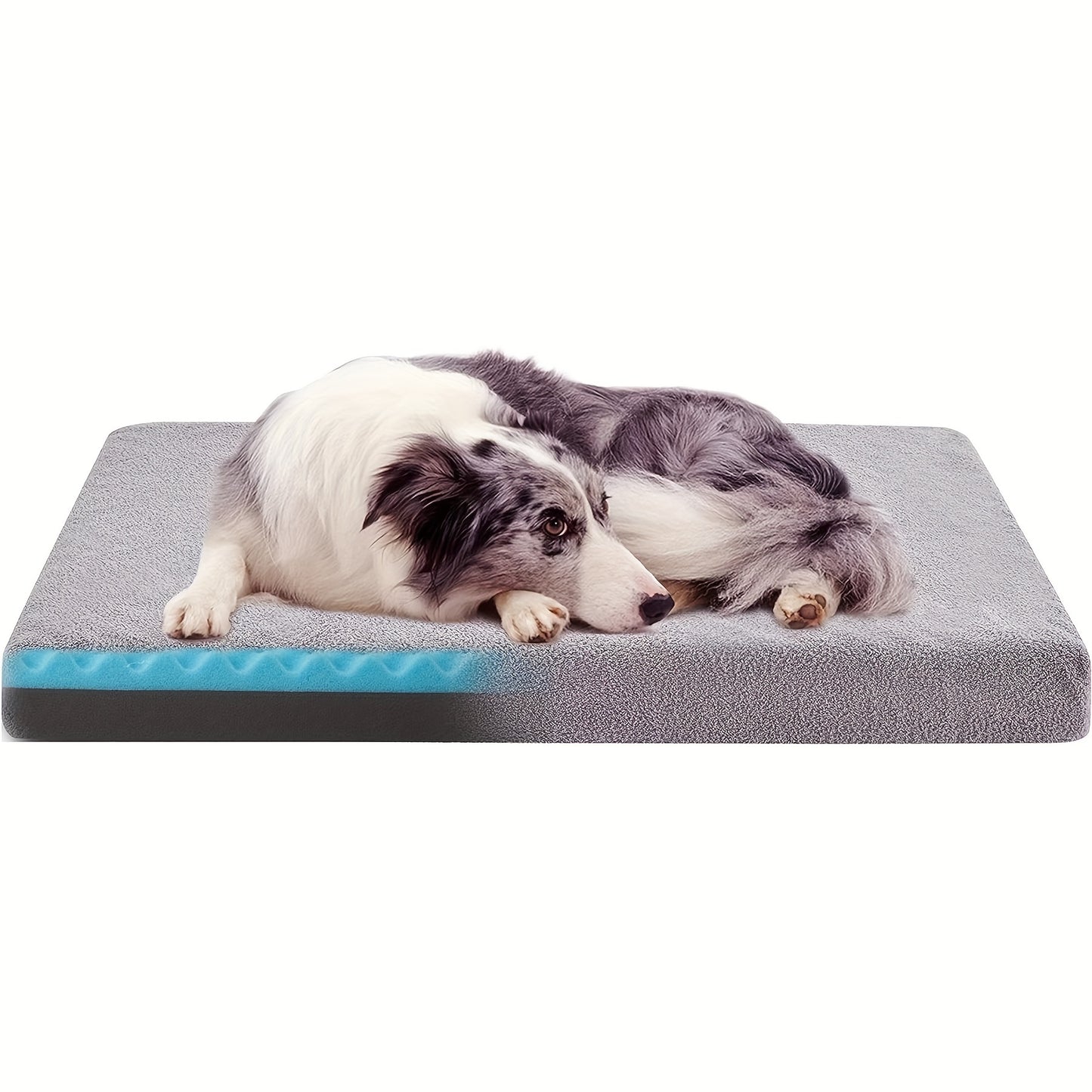 Orthopedic Dog Bed with Gel Memory Foam & High Quality Liner