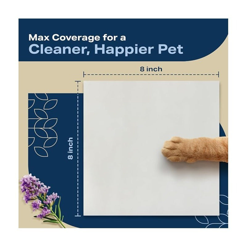 Pet Wipes for Dogs and Cats 400 Pack Lavender Non Toxic