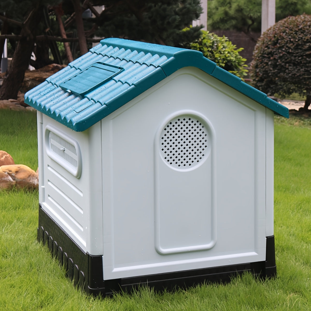 1pc Outdoor High Quality Dog House for Small Dogs Under 66LB