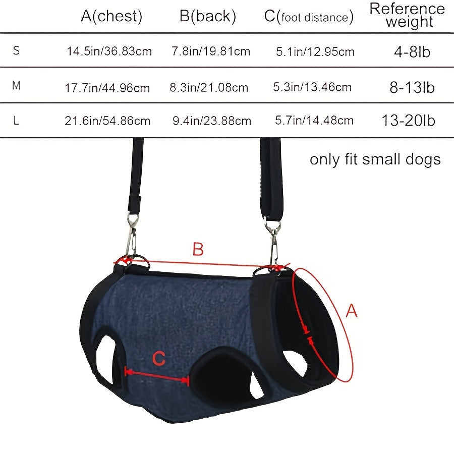 Adjustable Dog Sling Harness for Senior and Disabled Dogs