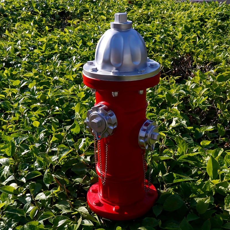 Large Fire Hydrant Resin Dog Urinal Training Toy Ornament