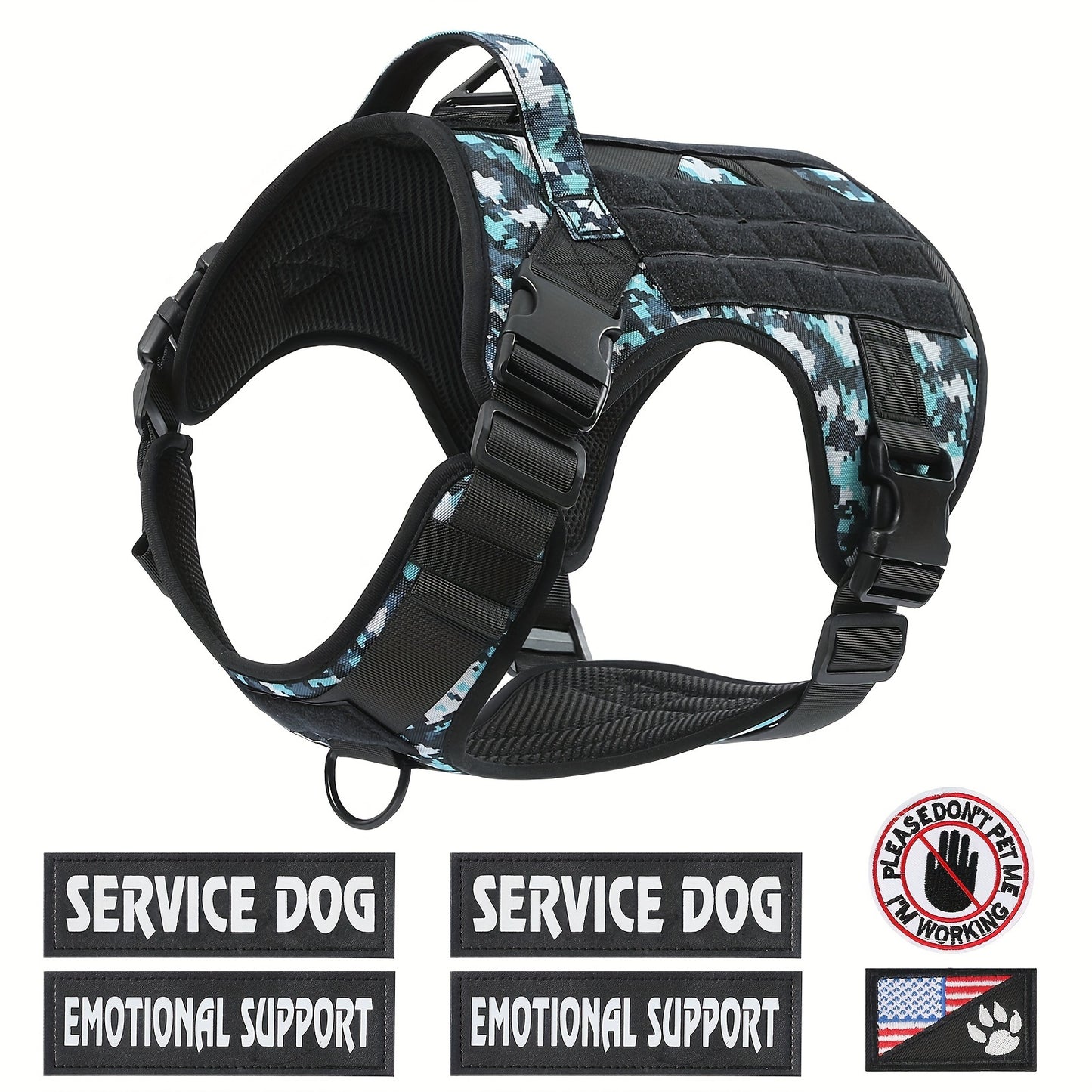Tactical Pet Chest Harness for Ultimate Comfort and Control