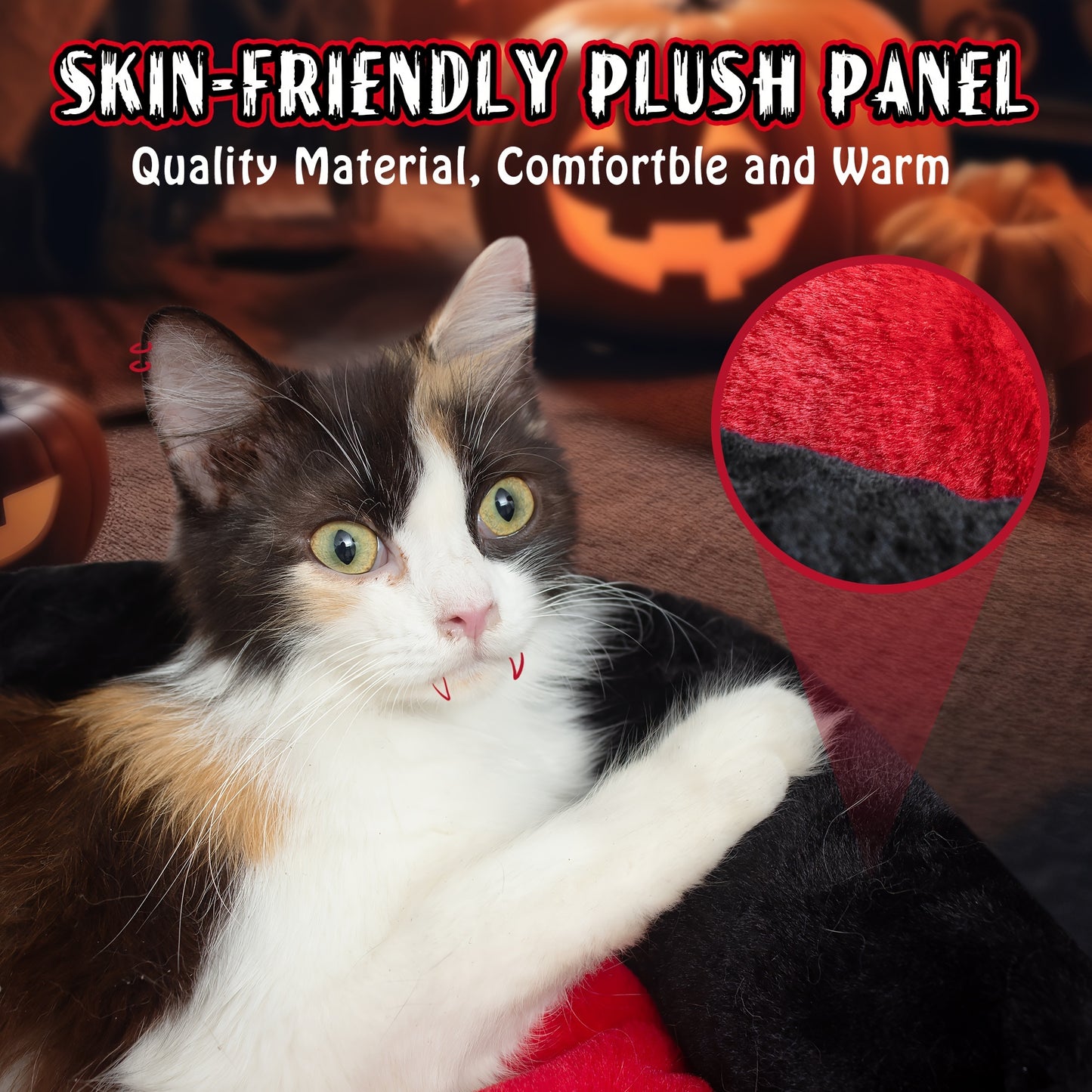 2 Packs Cat Beds For Indoor Cats, Gothic Coffin Bed 24 Inch
