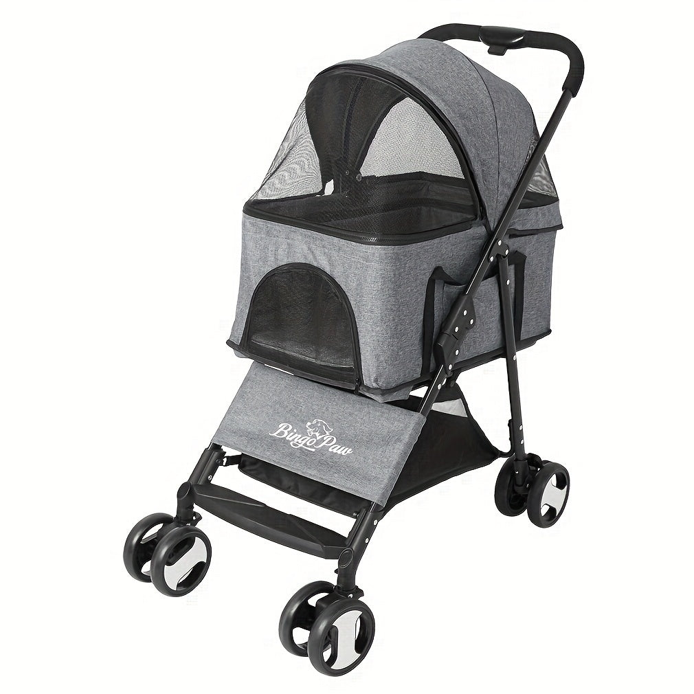 Wisfor Pet Stroller | Foldable Carrier For Dog Travel