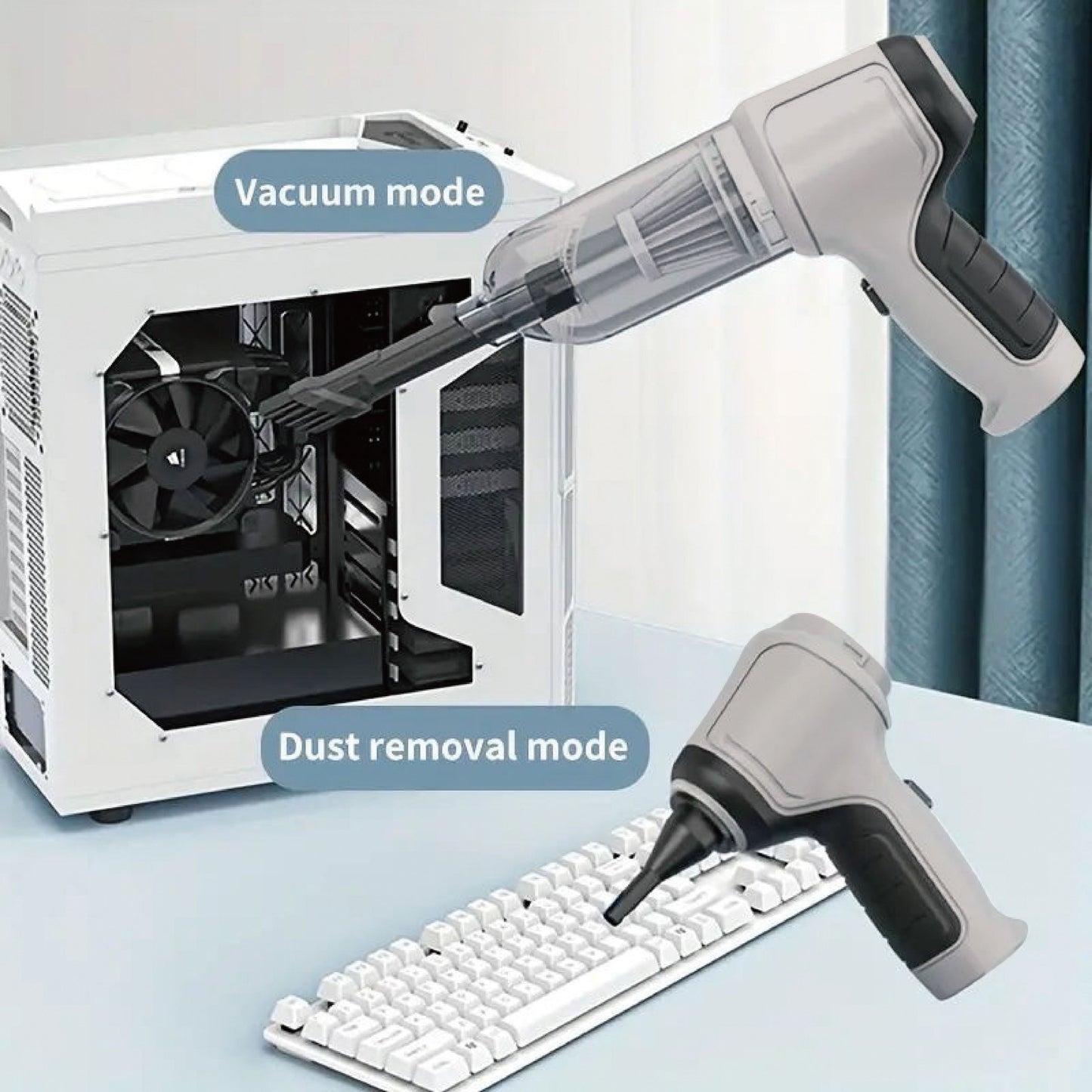 Wireless Vacuum Cleaner 3-in-1 Strong Suction Compact Design