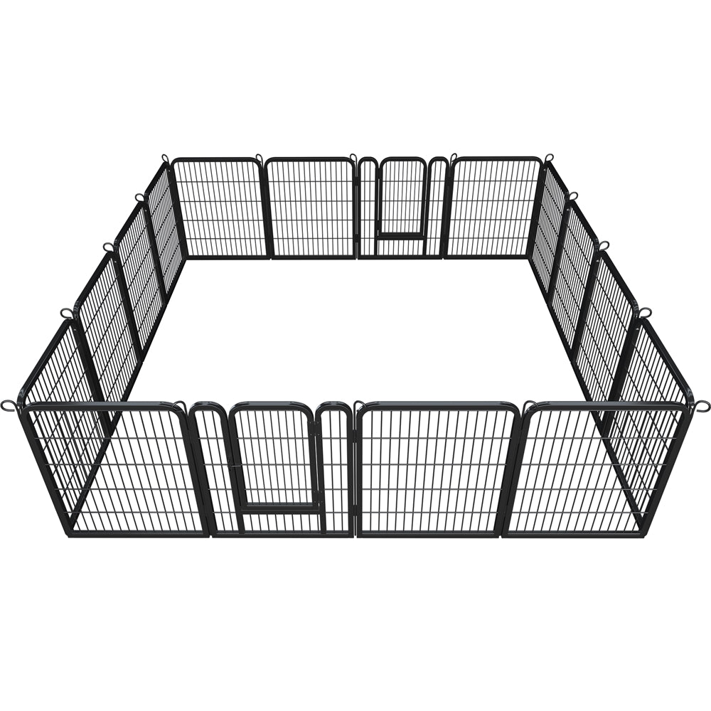Costoffs Metal Pet Playpen Panels for Indoor and Outdoor Use