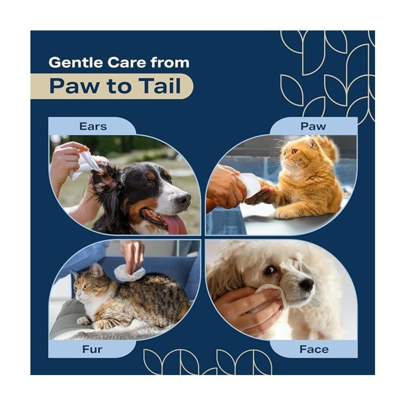 Pet Wipes for Dogs and Cats 400 Pack Lavender Non Toxic