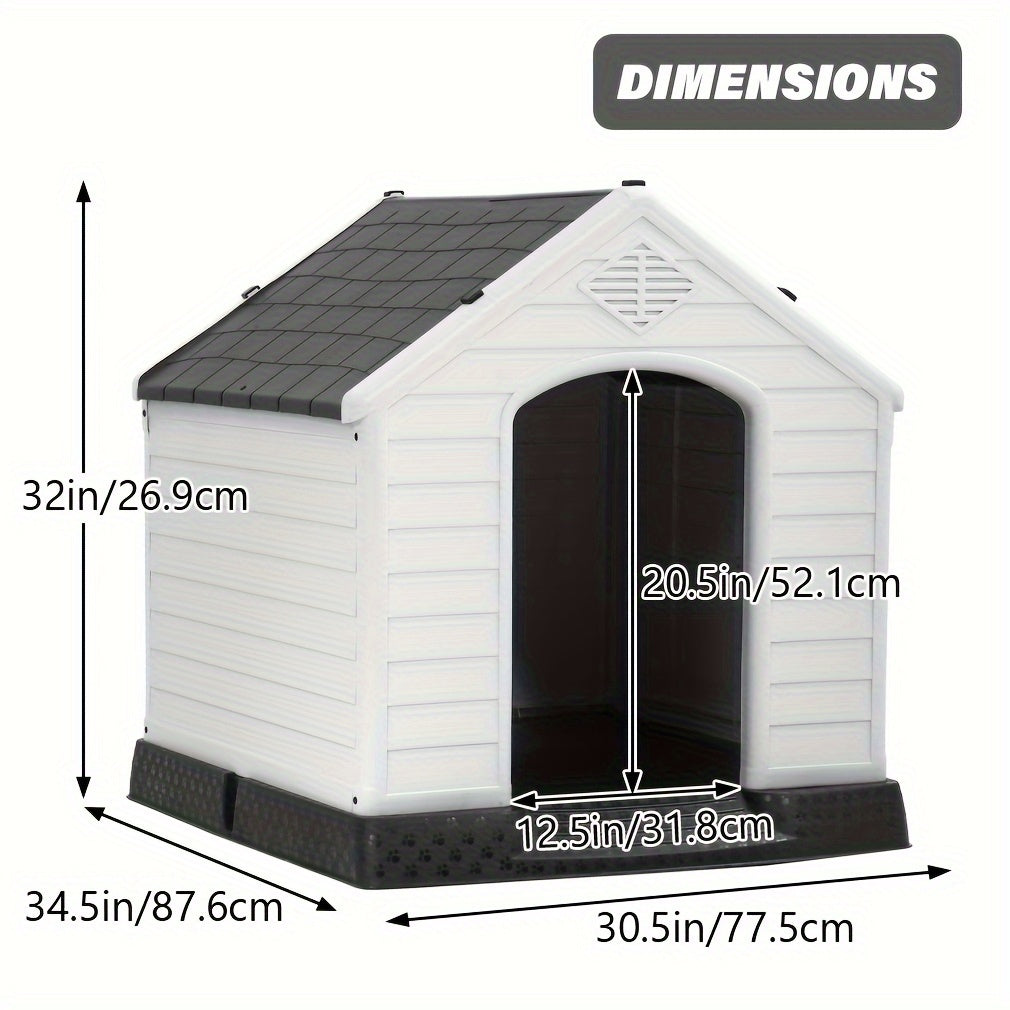 Durable Waterproof Dog Shelter for Outdoor Comfort and Protection