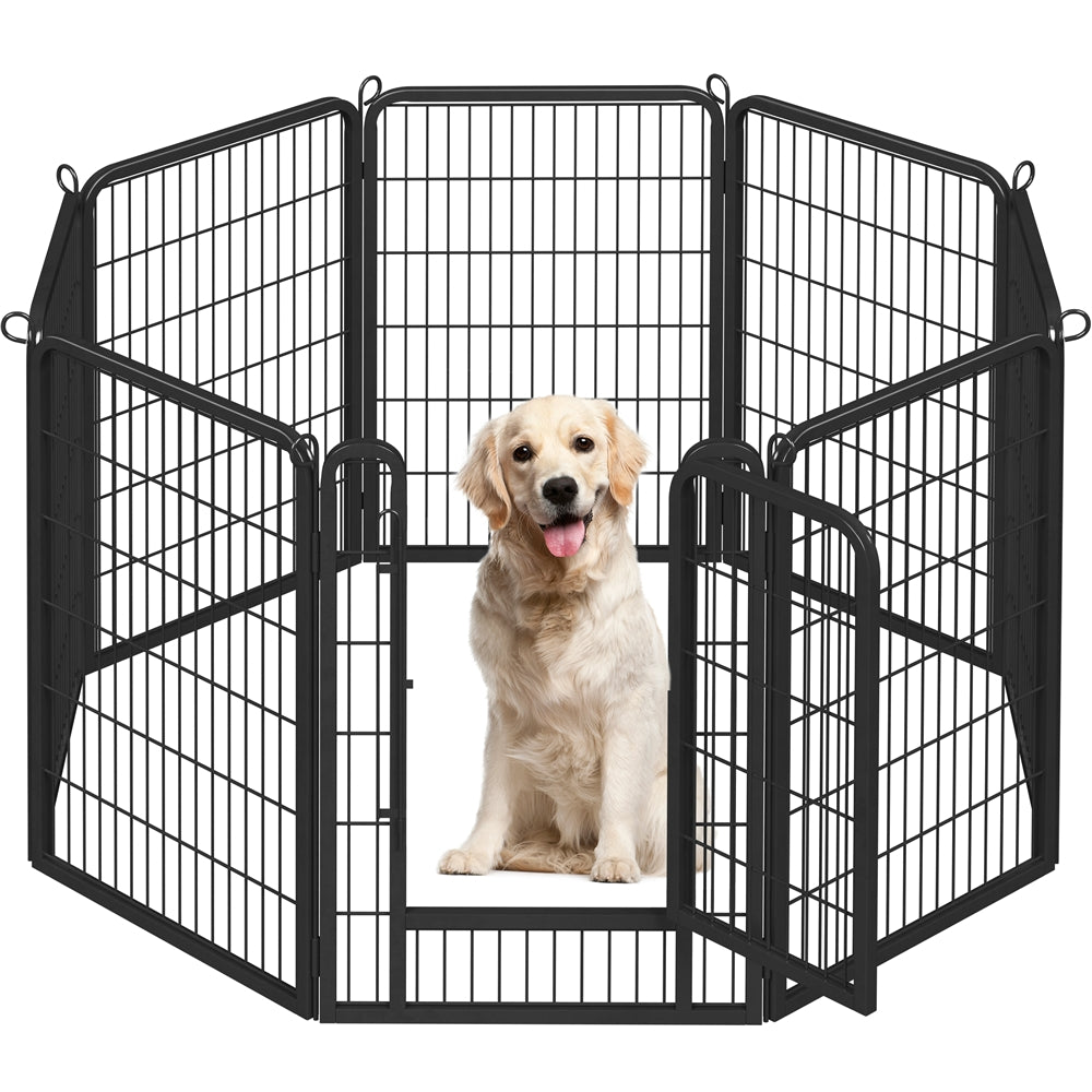 Costoffs Metal Pet Playpen Panels for Indoor and Outdoor Use