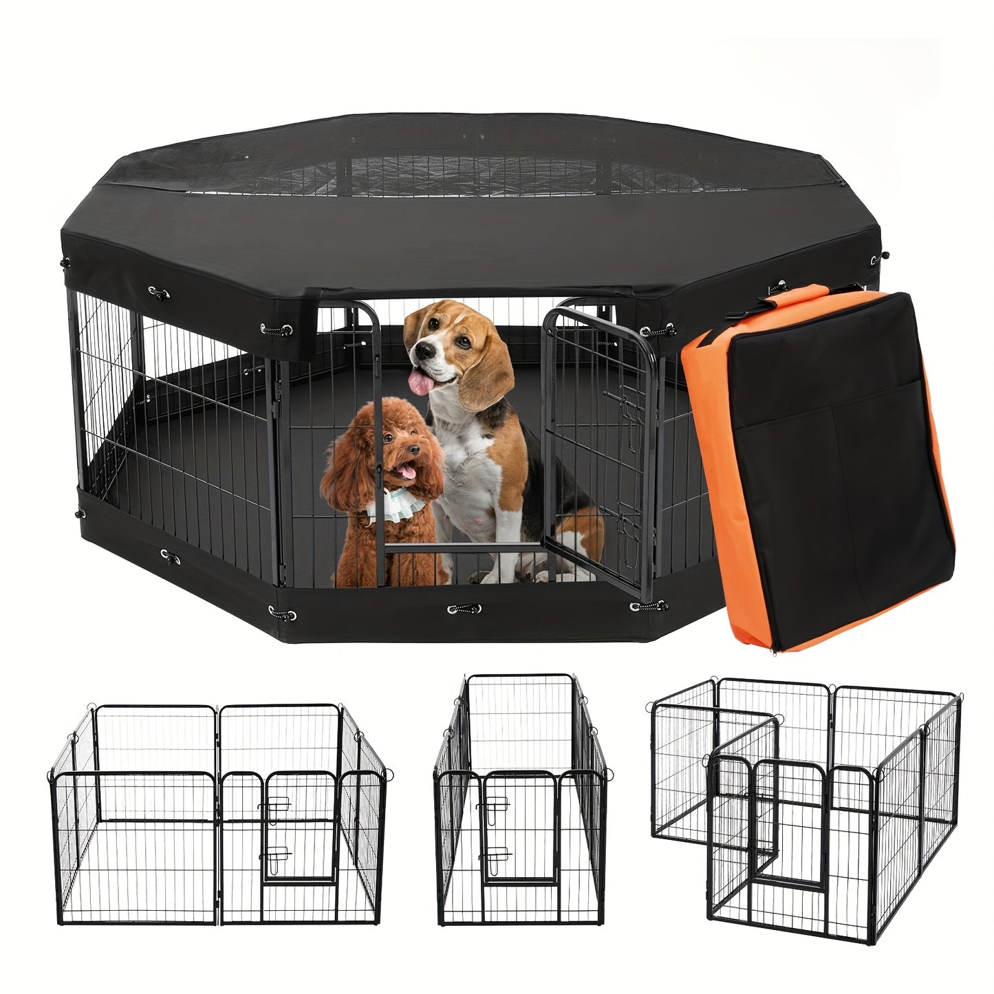 Iron Pet Fence for Safe and Secure Outdoor Playtime