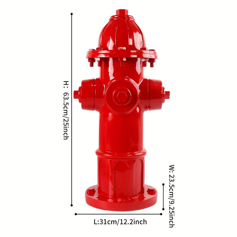 Large Fire Hydrant Resin Dog Urinal Training Toy Ornament