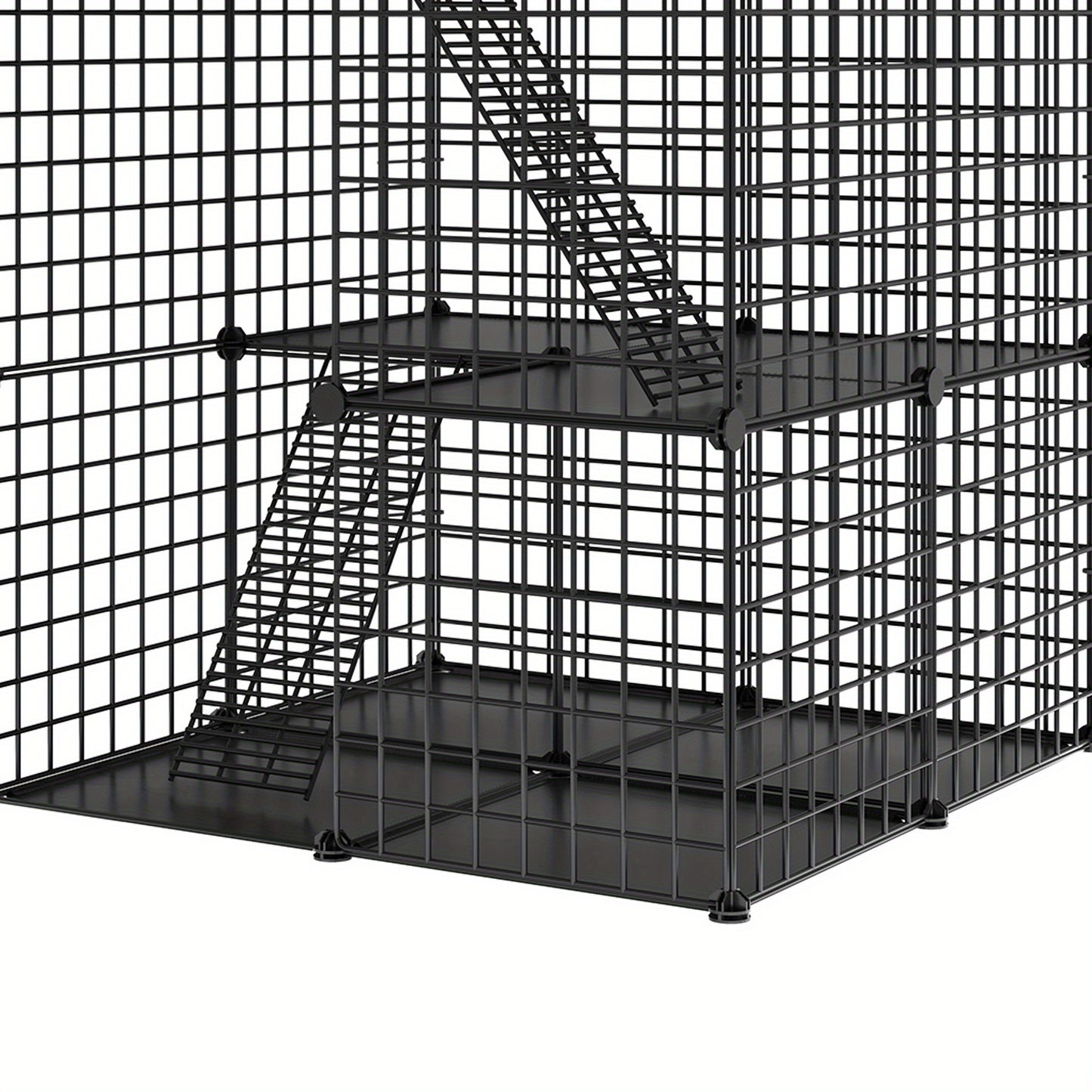 DIY Cat Enclosure with Hammock for Indoor and Outdoor Play