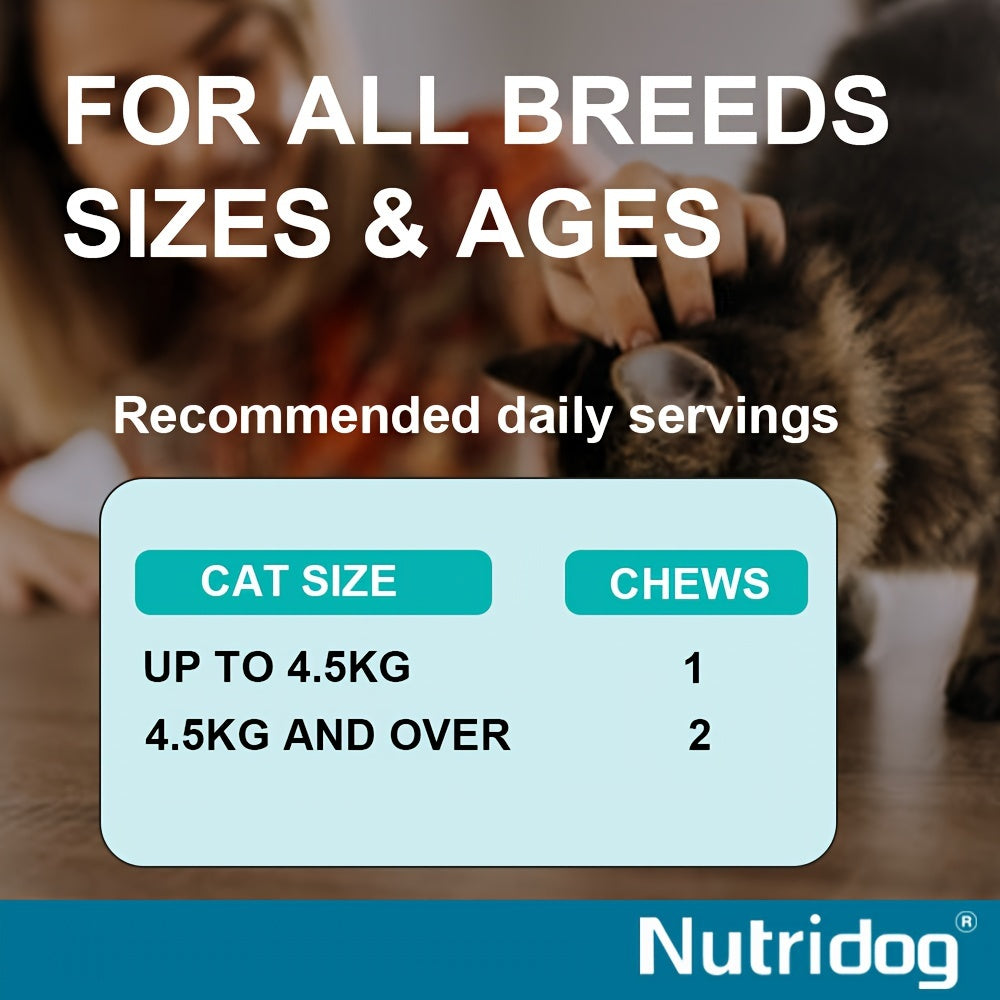 100 Soft Chews Calming Support For Cats - Relax Herbal Chews