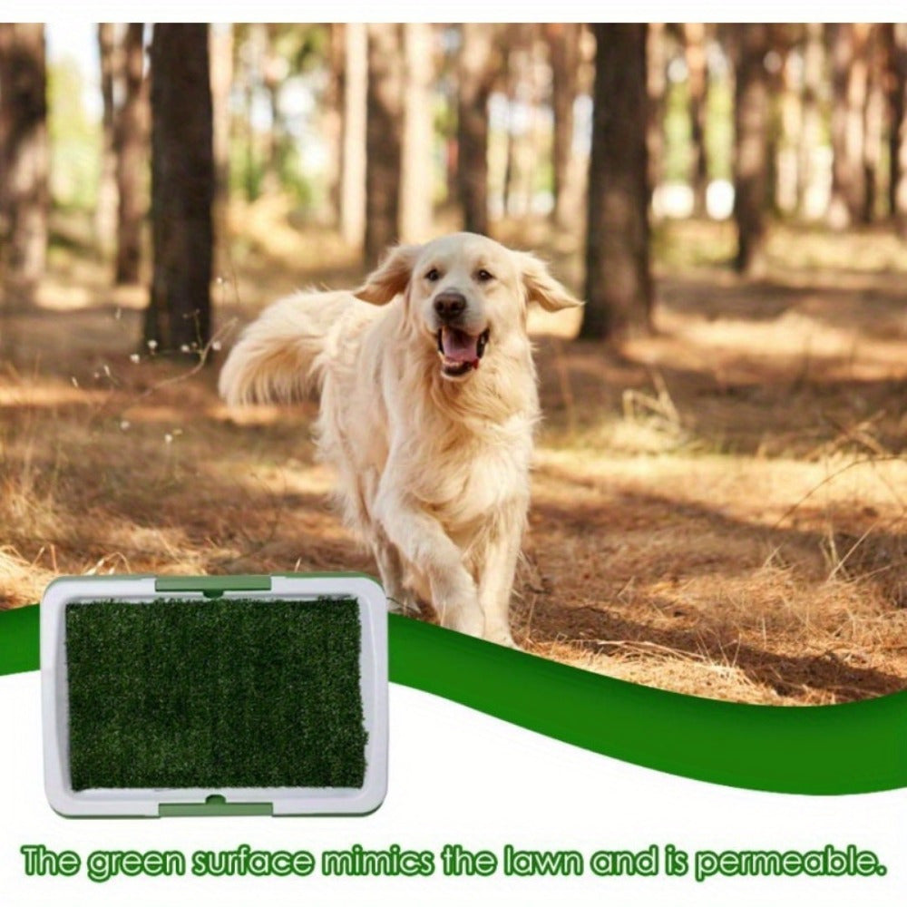 Artificial Grass Puppy Potty Easy Clean-Up Dog Training Toilet