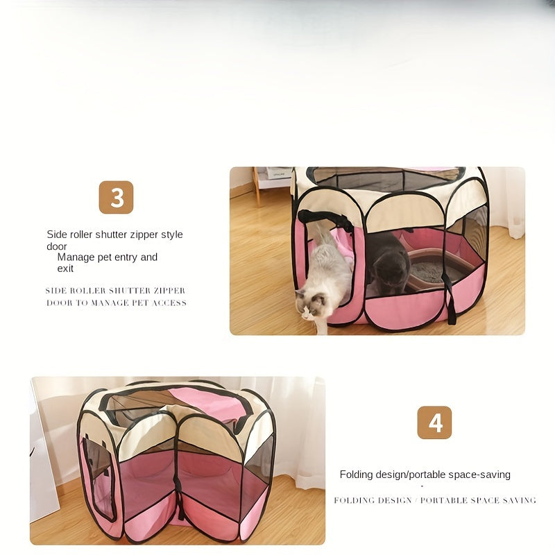 Spacious Outdoor Pet Tent and Playpen for Dogs and Cats