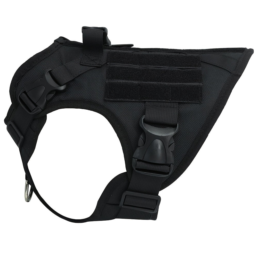 Tactical Dog Vest - Water-Resistant Outdoor Harness for Medium Dogs