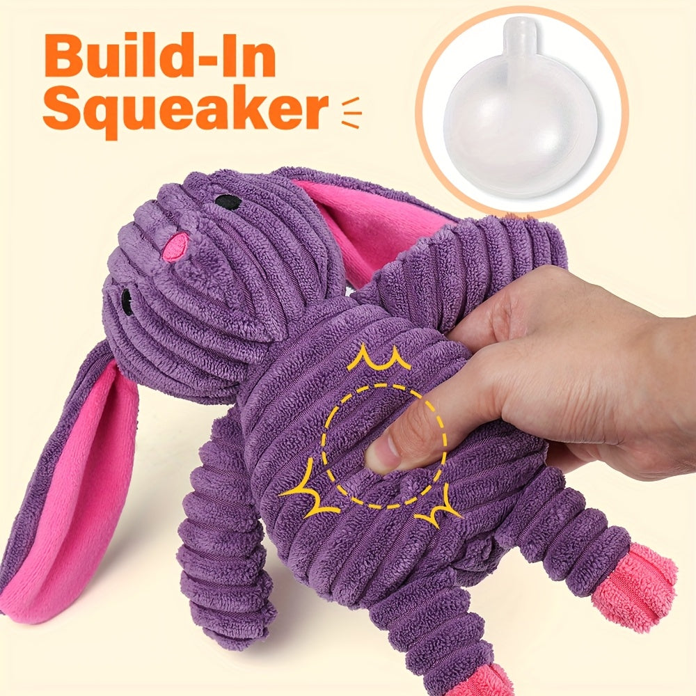 Plush Squeaky Dog Toys Value Pack Interactive Chew Bundle