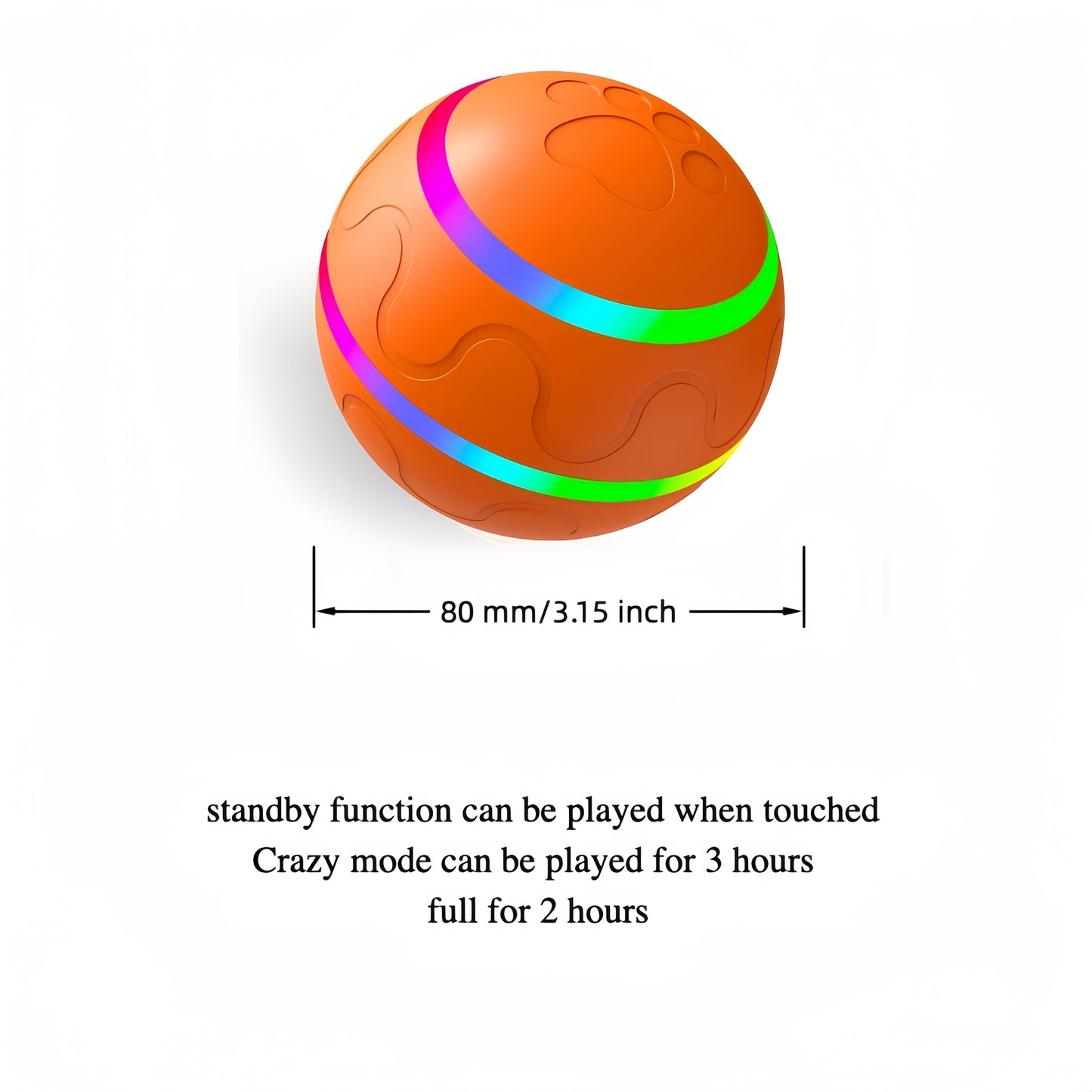 Interactive Remote Control Vibrating Ball Toy for Dogs