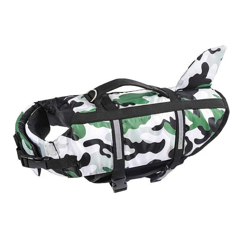 Adjustable Floating Dog Vest for Safe Beach Adventures