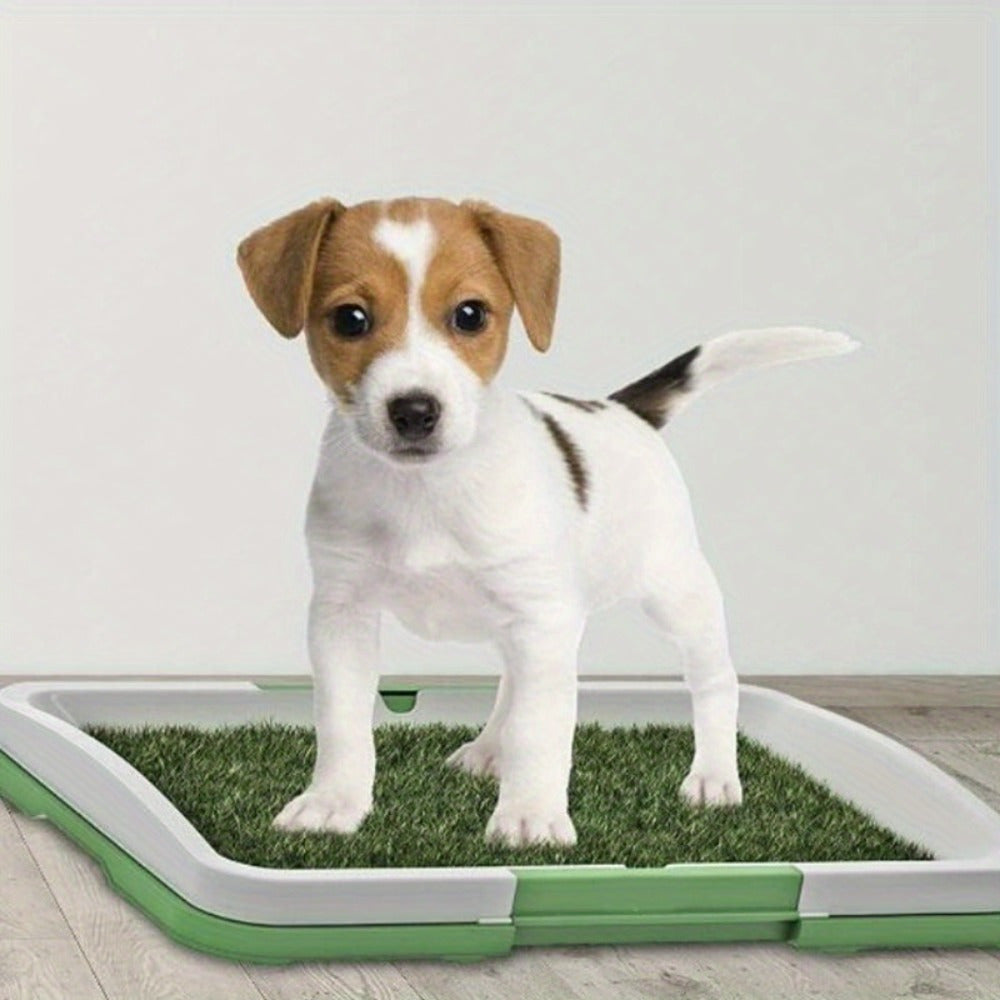 Artificial Grass Puppy Potty Easy Clean-Up Dog Training Toilet