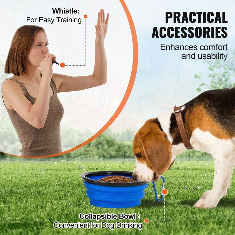 VEVOR 4pcs Dog Agility Training Set with Hurdles and Rings