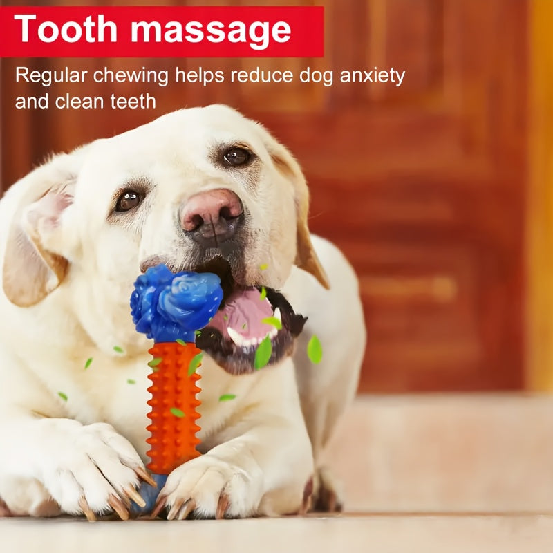 Indestructible Beef Flavored Bone Shape Dog Chew Toy