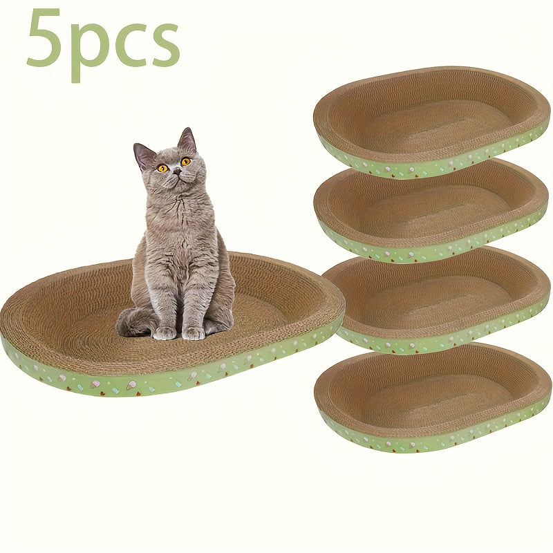 Durable Cat Scratcher Mat Set for Play and Relaxation