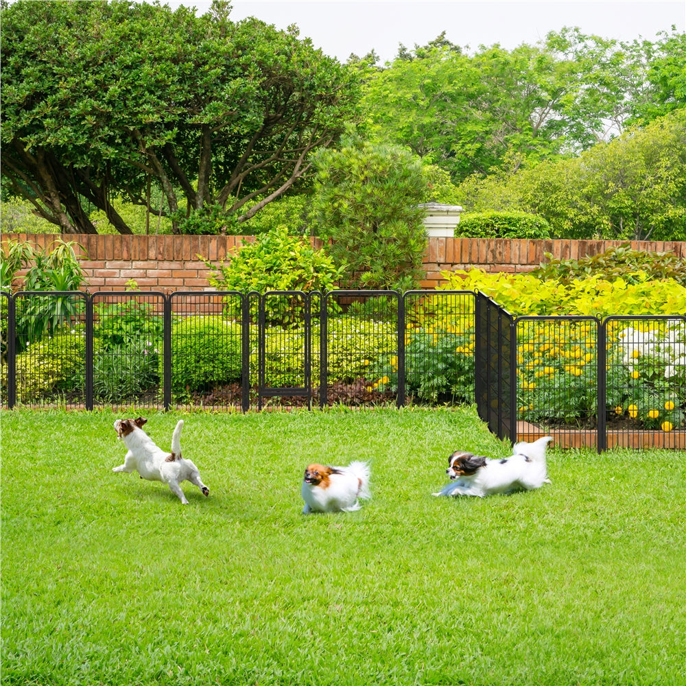 Costoffs Metal Pet Playpen Panels for Indoor and Outdoor Use