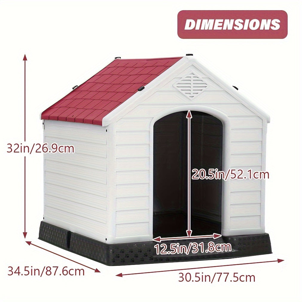 Durable Waterproof Dog Shelter for Outdoor Comfort and Protection