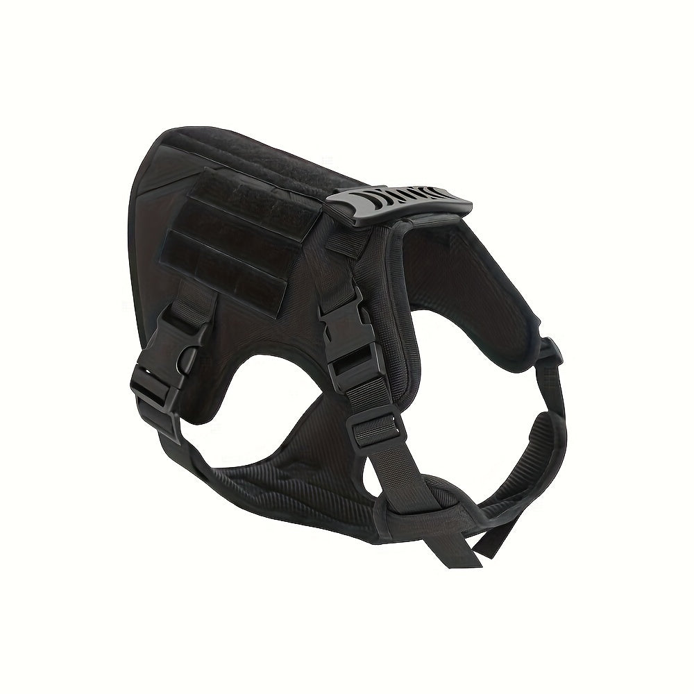 Tactical Dog Vest - Water-Resistant Outdoor Harness for Medium Dogs