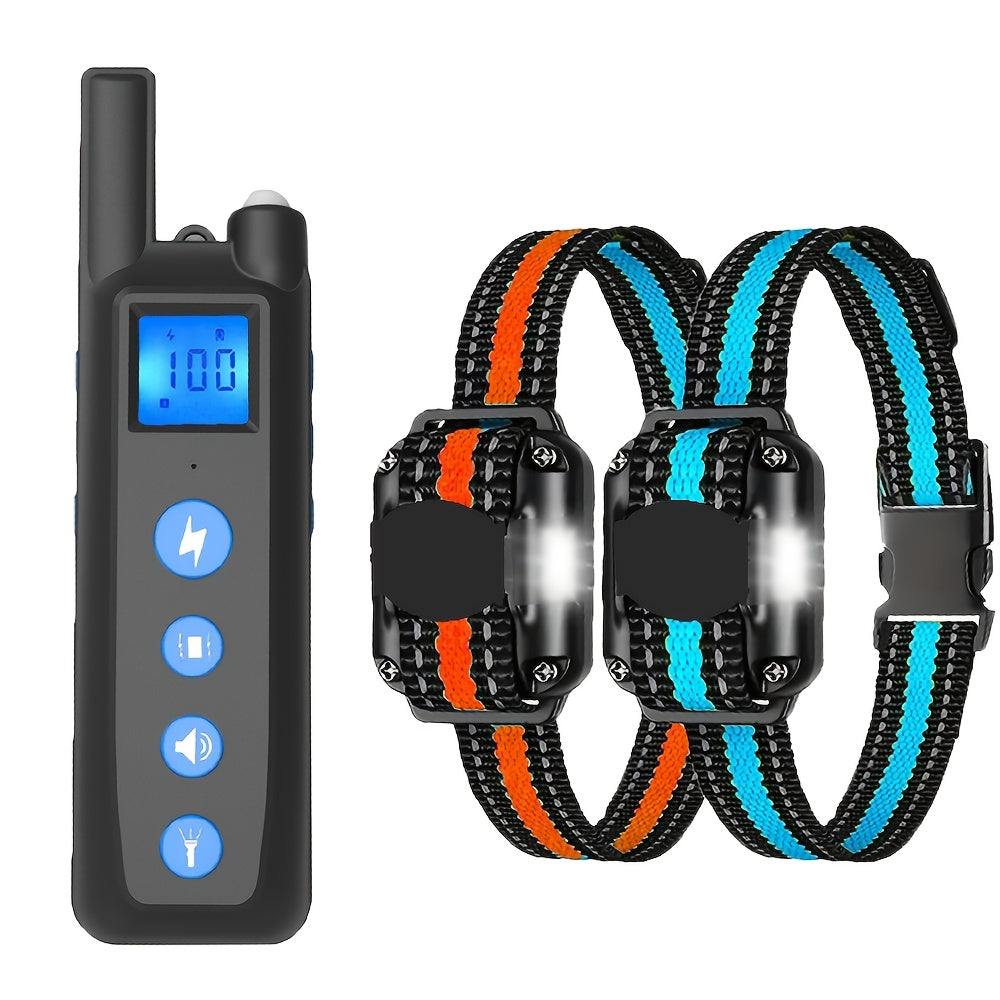For 5-150lbs Dogs Training Collar Remote Adjustable Strap