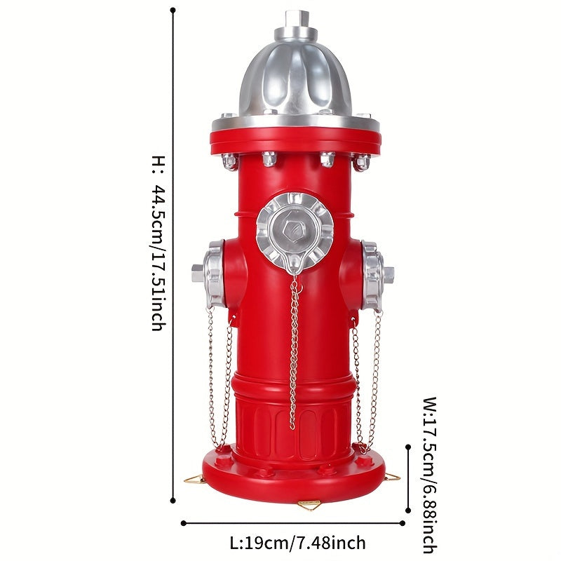 Large Fire Hydrant Resin Dog Urinal Training Toy Ornament