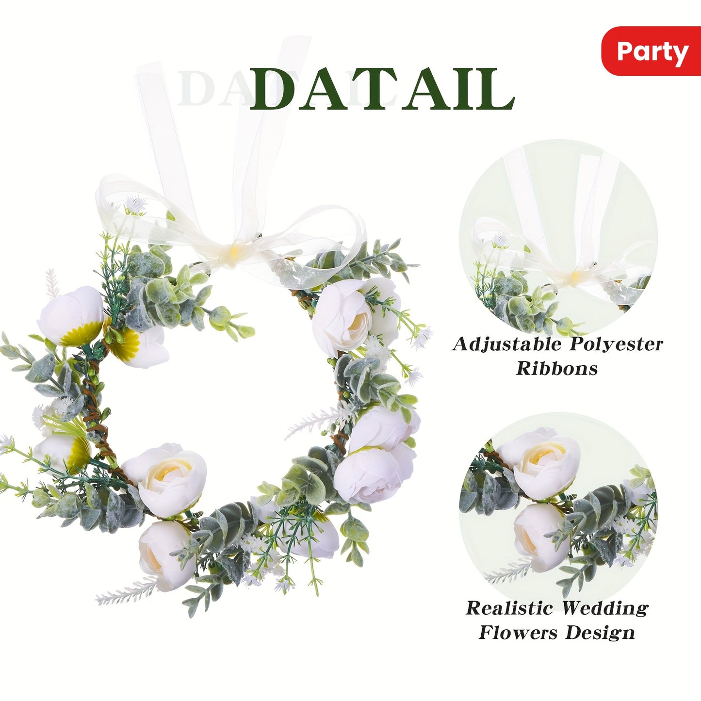 Dog Wedding Flower Collar for Autumn Ceremonies and Photo Props
