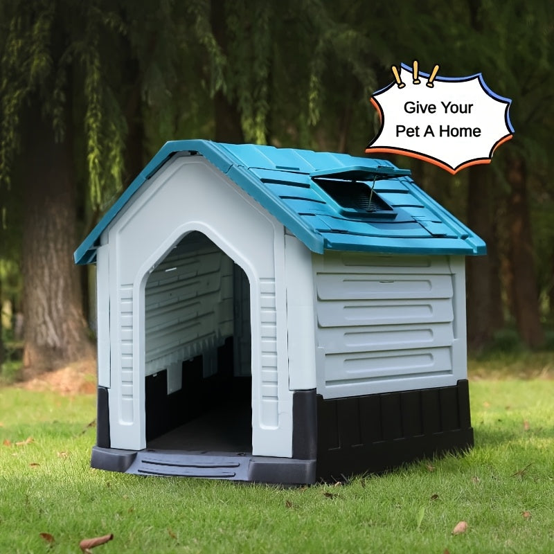 1pc Outdoor High Quality Dog House for Small Dogs Under 66LB