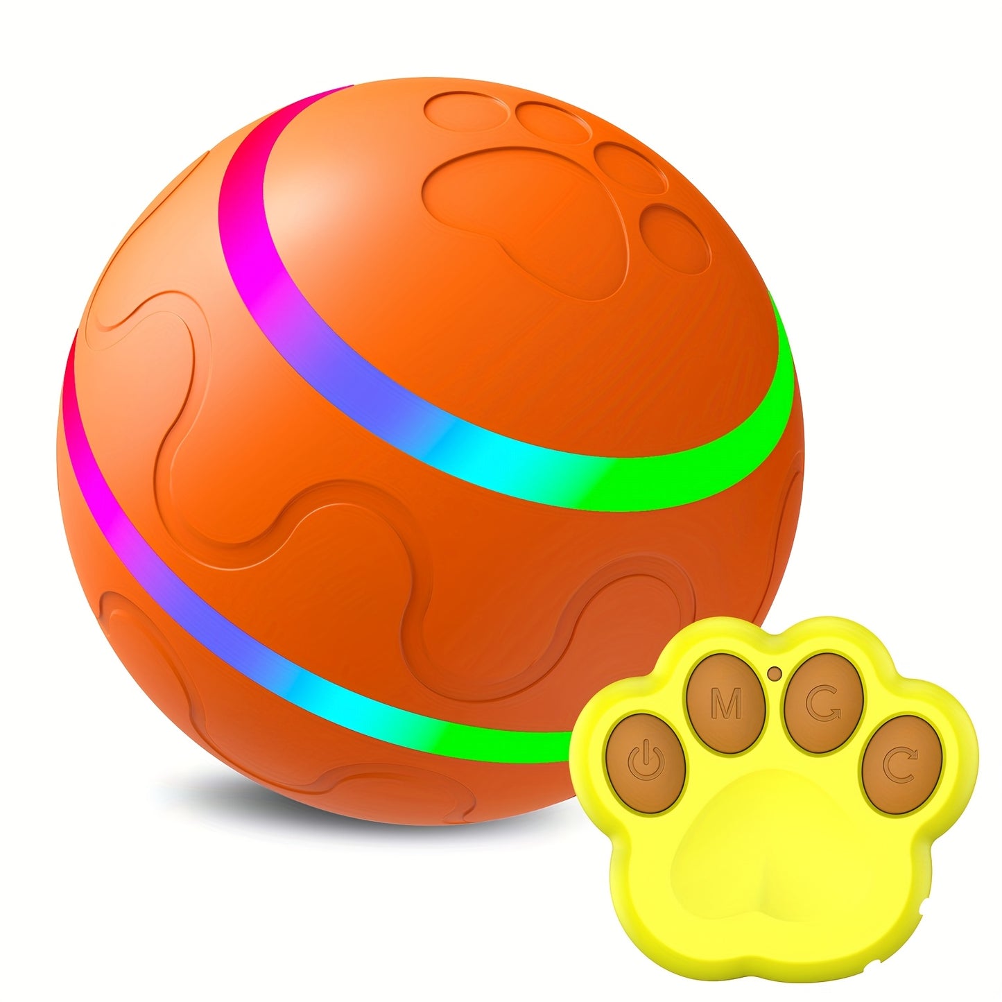 Interactive Remote Control Vibrating Ball Toy for Dogs