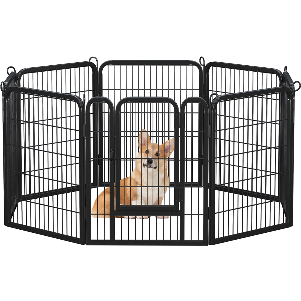 Costoffs Metal Pet Playpen Panels for Indoor and Outdoor Use
