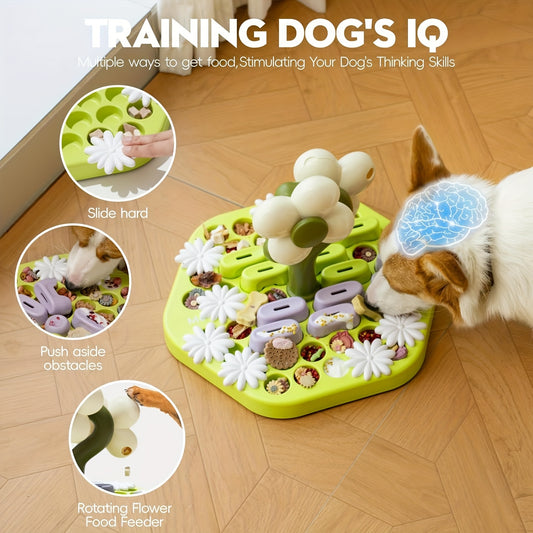 Mewoofan Interactive Dog Puzzle Toy Slow Feeder IQ Trainer