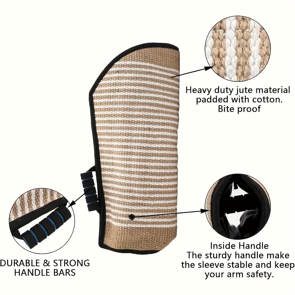 Safe Padded Dog Bite Sleeve for Training - Jute Gear Fits Dogs